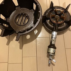 鋳物コンロ LPガス用 プロパンガス用 厨房機器 業務用 屋台　キャンプ アウトドア の画像