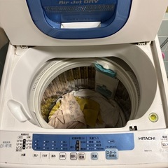 日立洗濯機の画像