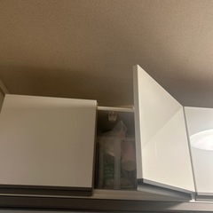 美品　パモウナ　食器棚　カップボードの画像