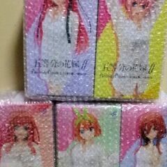 『五等分の花嫁』フィギュア セットの画像