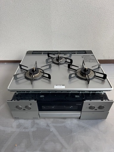 エイブイ：Rinnai ガステーブル KG66VTWR 都市ガス用 右強火力 2023年製