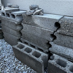 コンクリートブロックの画像
