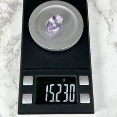 天然石 アメジスト 15.23ct ルースの画像