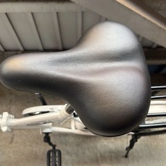 ☆早い者勝ち☆折りたたみ 自転車 白の画像