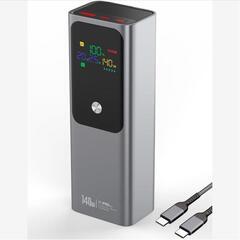モバイルバッテリー⭐️140W 高速充電 ラップトップ ポータブ...