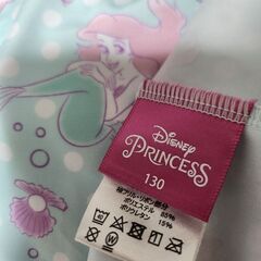 【お取置き】ディズニープリンセス　アリエル 水着 130の画像