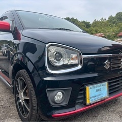スズキ アルトターボRS カーセンサー全国最安値！★総額33万円★内外装機関良好！ターボにパドルシフト付き♪社外ナビ フルセグTV BT音楽再生 ETC 社外アルミ シートヒーター付き 修復歴なし！お早めに！！の画像