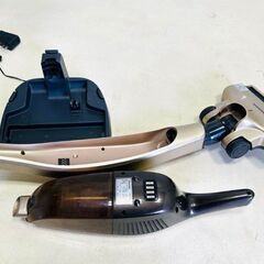 掃除機(ゴールドのコードレスタイプ)の画像