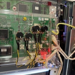 魔法少女 リリカルなのは コイン不要機付き 実機 パチスロ 家庭用電源 三洋の画像