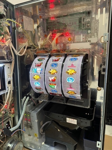 魔法少女 リリカルなのは 不要機付き 実機 パチスロ 家庭用電源 三洋