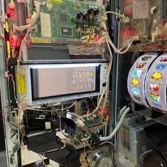 魔法少女 リリカルなのは コイン不要機付き 実機 パチスロ 家庭用電源 三洋の画像