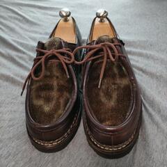 希少 純正シューツリー付 paraboot ミカエル フォック アザラシの画像