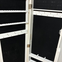 【アクセサリー収納】スタンドミラー　SOFIA HS(ホワイト)　ニトリ　　の画像
