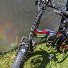 折り畳み電動アシスト自転車　ファットバイク　FATBIKEの画像