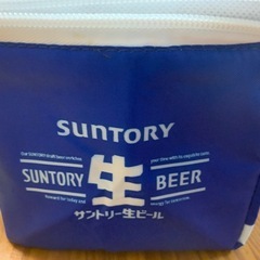 サントリー生ビールオリジナル保冷バッグの画像