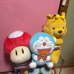 特大ぬいぐるみプーさんなどなどの画像