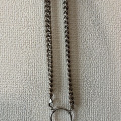 【新品未使用】アンティークシルバーネックレスの画像