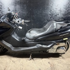 ★支払総額5.2万円★買取強化中！ まずはカンタン無料査定まで♪ ヤマハ マジェスティC 黒 SG03J 人気のマジェスティ！ タンデムバー！ 社外マフラー！ LEDヘッドライト！ 社外ハンドル！ フロントマスク！ 人気のマジェスティ！の画像