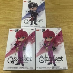 幽遊白書　30th Qposket　蔵馬　飛影　フィギュアの画像