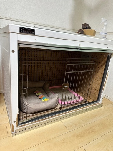 犬小屋製作工房Kさんの防音ケージ 犬小屋製作工房 K 防音ケージ5タイプ（前伏せ） ペットケージ