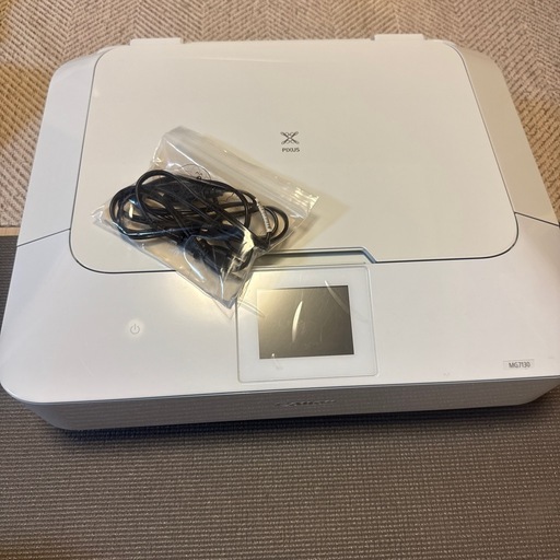 断捨離中】 Canon インクジェットプリンター（MG7130）中古美品