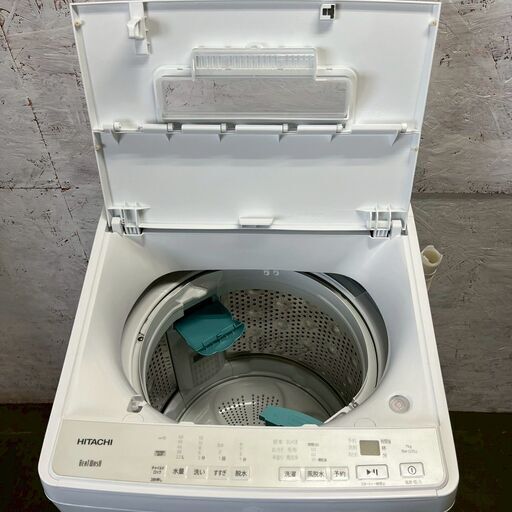 HITACHI】日立 縦型洗濯機 BW-G70J 2023年製 7.0kg 全自動電気