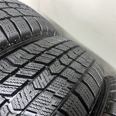 走行短め【GY ICENAVI8 155/65R14】スタッドレス 【BS BALMINUM 14インチ 4.5J4HPCD100+45】21年製 ルークス サクラ等　(STJ007)の画像