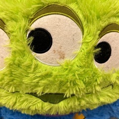 リトルグリーンメンのぬいぐるみの画像