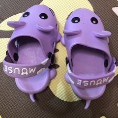 キッズサンダル ネズミ 15cmの画像