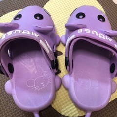 キッズサンダル ネズミ 15cmの画像
