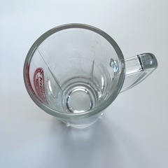 KIRINビール ガラス製グラス　厚いグラス　ジョッキ 　レトロ　　厚手グラスの画像