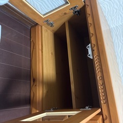 木製　キャビネット　テレビ台の画像