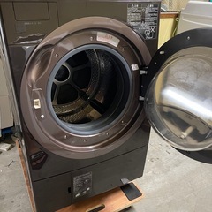 【破格】2020年購入TOSHIBAドラム式洗濯機　最上位TW-127X8 配達無料！の画像