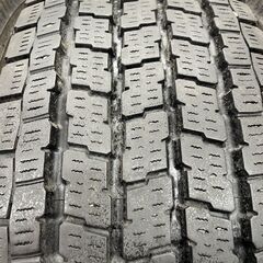 YOKOHAMA ice GUARD iG91 215/70R15 107/105L LT 8PR 15インチ スタッドレス 4本 20年製 バリ溝 100系ハイエース　(STA023)の画像