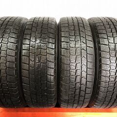 【DUNLOP WINTER MAXX WM02 195/65R16】スタッドレス【DUNLOP AIRNOVA 16インチ 6J4HPCD100+42】バリ溝 ライズ ロッキー等　(STI011)の画像