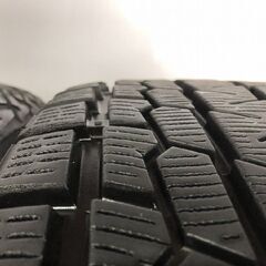 【YK ice GUARD G075 225/60R17】スタッドレス【Lehrmeister ESTROSA 17インチ 7J5HPCD100+55】21年製 バリ溝 XV フォレスター等　(STJ004) の画像