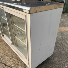 ダイワ冷機 冷蔵ショーケース 台下冷蔵庫 4141DP-S 209L 冷蔵庫 コールドテーブル 横120cm 奥行き45cm の画像