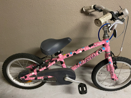 LOUIS GARNEAU 子供用自転車 16インチ ピンク ルイガノ キッズバイク入荷しました☆ 【K16&K16 PLUS