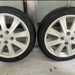 16インチ ダイハツ純正ホイールタイヤ4本セット165/50R16の画像