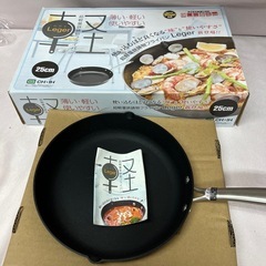 池永鉄工 フライパン 25cm IH対応 超軽量鉄鋳物 深型 レジェ の画像