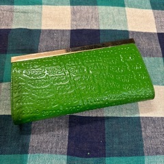 フォリフォリ　長財布＆キーケース　グリーンの画像