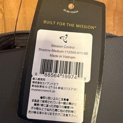 【新品タグ付】ミステリーランチ ミッションコントロール シャドウ Mサイズ②の画像
