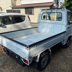 9万km台 4WD 車検2年付き23万 サンバー スバル 軽トラックの画像
