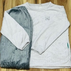 【未使用】Mサイズ・2XL 　フワフワ生地のルームウェアセット 　の画像