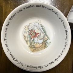 ピーターラビット食器セットの画像