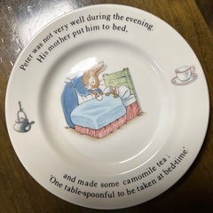 ピーターラビット食器セットの画像
