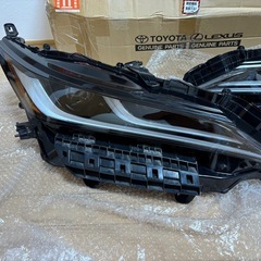 美品 80ハリアー ヘッドライト サイドマーカー加工 USDM VENZA 左右セット 北米仕様の画像
