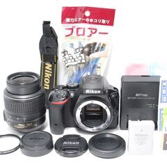 美品 スマホ転送OK Nikon D5500 Wi-Fi搭載 高画質タッチ液晶の画像