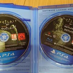 ps4 ソフトセット　バイオハザードre2 アウトラスト　レイマンレジェンズ　ウォッチドッグスの画像