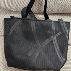 黒帯 夏帯リメイク トートバッグ（未使用品の画像
